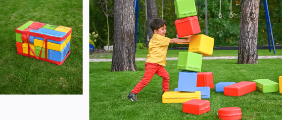 Soft floor constructors: the ideal solution for the development and safety of children